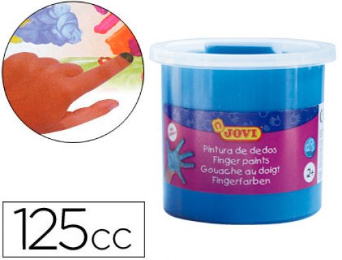 Estojo jovi pintura a dedos 125 ml azul opaco , Jovi , 16454 , 8412027029025